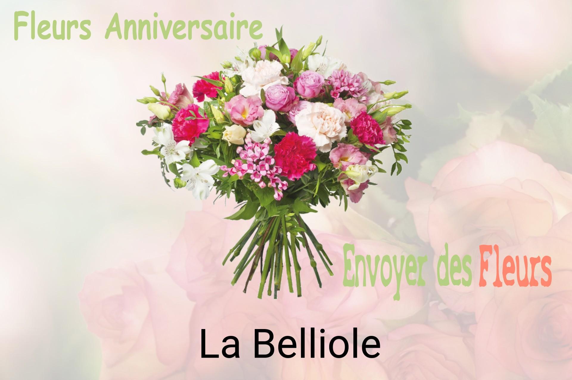 Bouquet de fleurs d’anniversaire livré à La Belliole